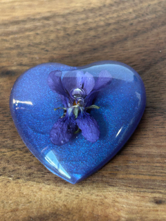 A Little Love with Sweet Violet Flowers - Large