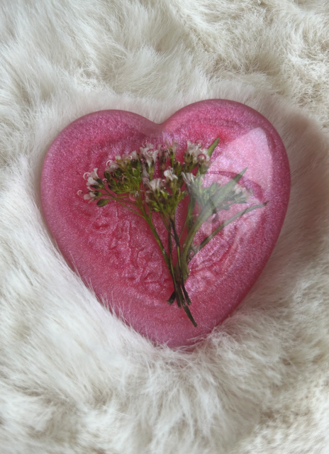 A Little Love with Shepherd's Purse Flowers-Large