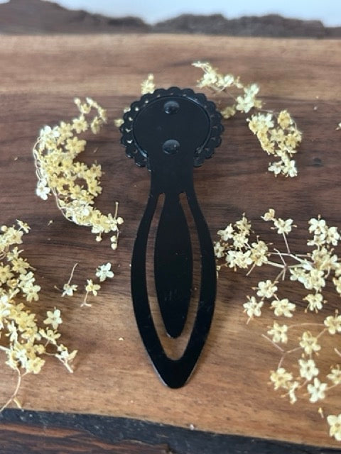Antique Style Bookmark with Elderflowers