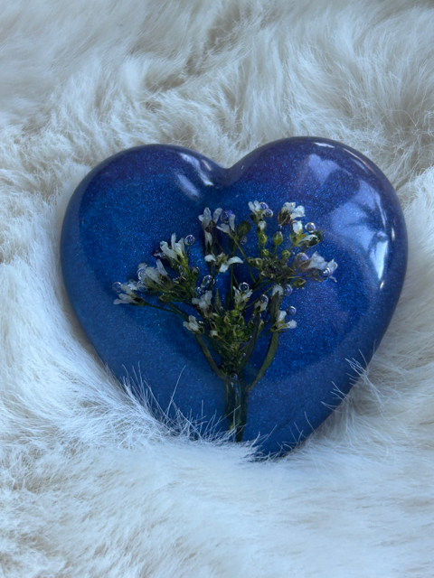 A Little Love with Shepherd's Purse Flowers-Large