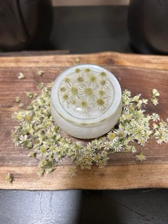 White Panicle Aster Storage Jar